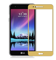 3D стекло для LG K10 2017 M250 Gold