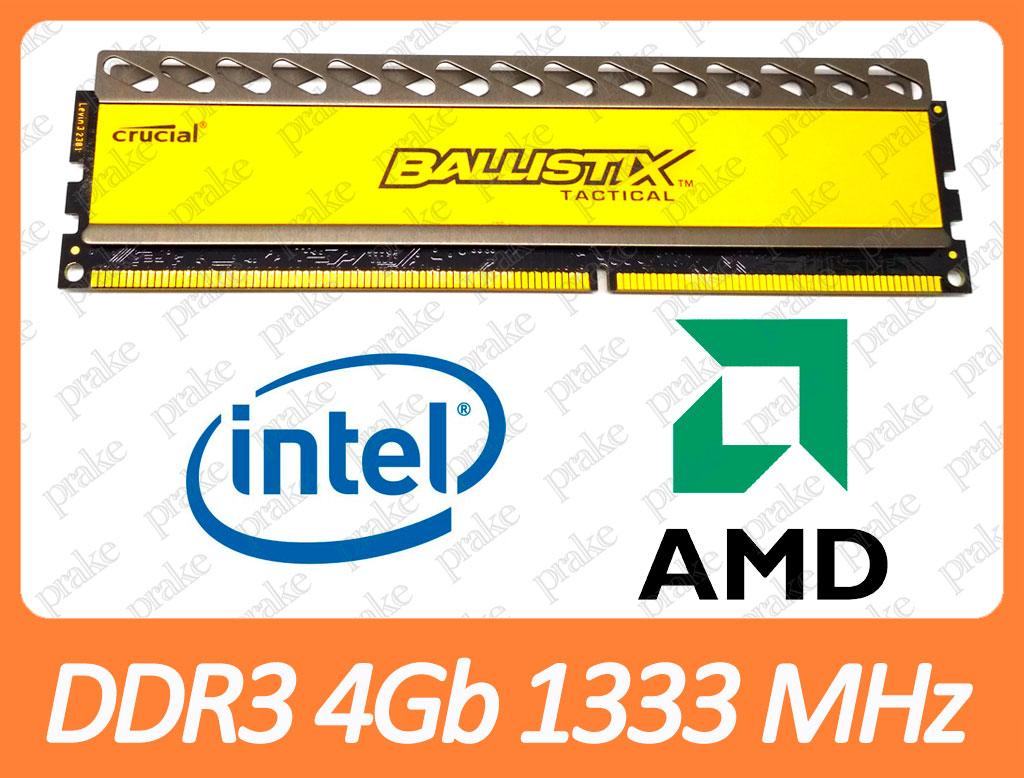 DDR3 4GB 1333 MHz (PC3-10600) Crucial BG112QQ.68
