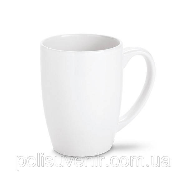 Біла керамічна кружка 350 мл, фото 1