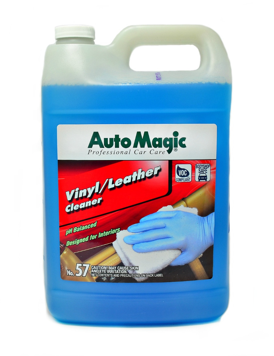 Очисник для шкіри та вінілу Auto magic No57 Vinyl/Leather Cleaner, 3.785 L