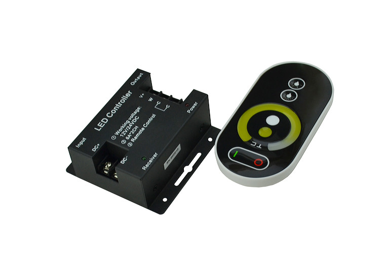 Контроллер RF Multi White 12A Black (Touch) - фото 1 - id-p448097612