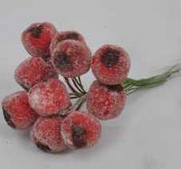 Пучок ягод в сахаре Новогодний декор