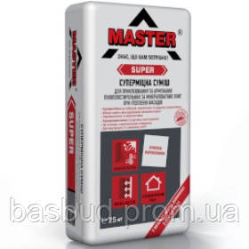 MASTER SUPER Еластичний клей для систем теплоізоляції, 25кг, фото 1