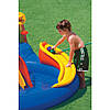 Дитячий ігровий надувний центр "Веселка" з надувними кільцями, фонтаном і гіркою Intex 57453, фото 6