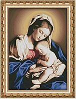 Набор для вышивки крестом Мадонна с младенцем OLANTA VN-094
