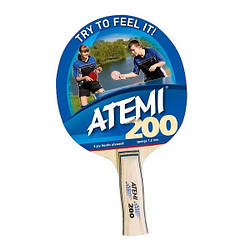 Ракетка для настільного тенісу Atemi 200 / ракетка тенісна Атемі