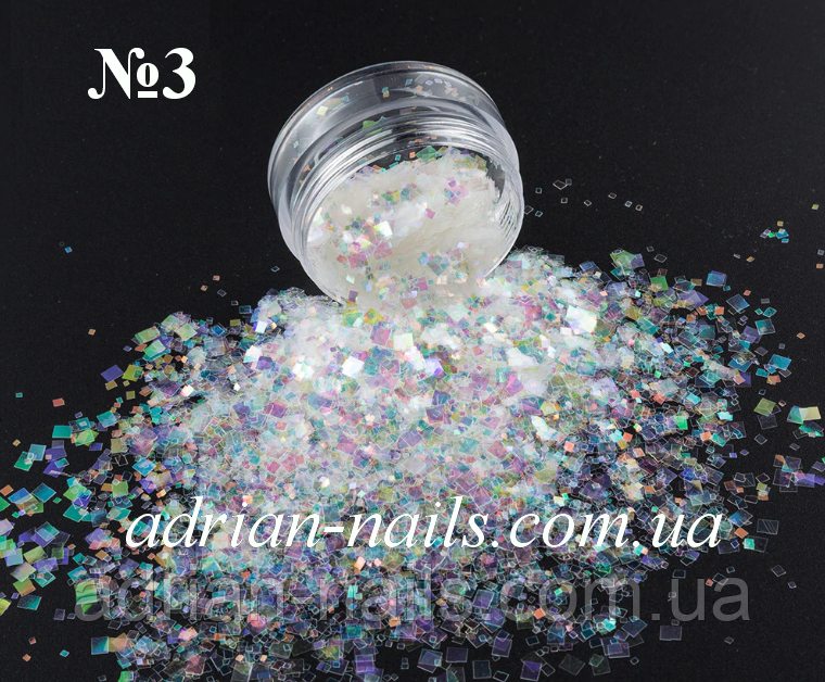 Дизайн для нігтів русалка No3