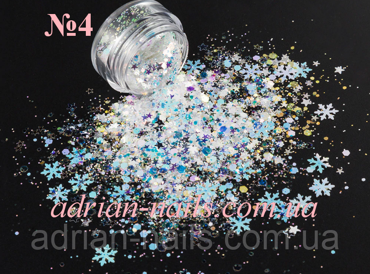 Дизайн для нігтів русалка No4