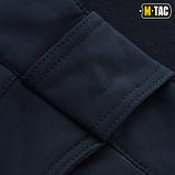 M-TAC БРЮКИ SOFT SHELL WINTER DARK NAVY BLUE, фото 7