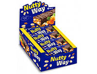 Батончик Nutty Way Vale, 20 штук по 40 грамм (блок)