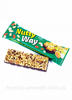 Батончик Nutty Way Vale, 40 грамм (частично глазурированный)