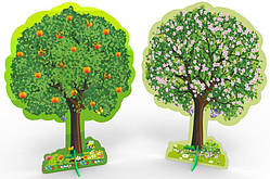 Підлогова декорація двостороння "Дерево весна-літо"