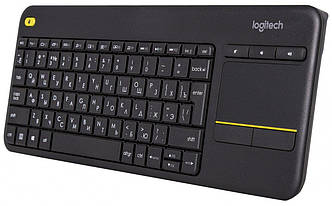 Logitech K400 Plus WL Black клавіатура з російською розкладкою для Android/God TV Box, PC, Xbox, PS3 та ін.