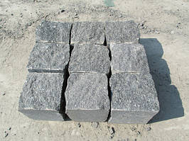 Гранітна бруківка з натурального каменю