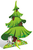 Декорація сценічна "Лісова ялинка"
