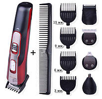 10 в 1 Машинка для стриження, стайлер, тример GEMEI GEEMY GM-592