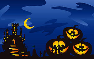 Цукрова картинка halloween, для торта