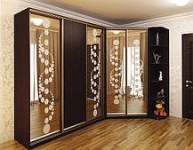 Шафа-купе кутова 2 двері Стандарт 150х150 h-240, ТМ Фенікс, фото 4