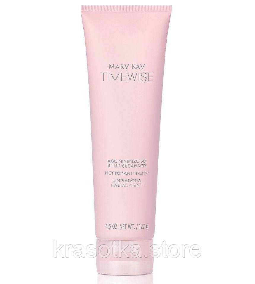 089025 Mary Kay. Очисник "4 в 1" TimeWise Age Minimize 3D для сухої/нормальної шкіри, 127 г