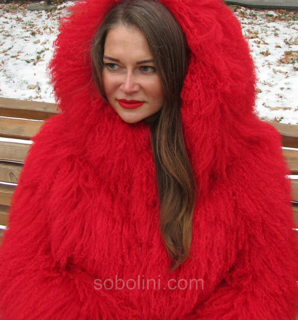 Шуба з лами, відгук і фото від покупця, фото 1