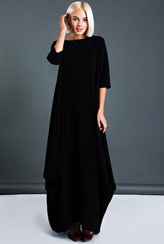 Стильні чорні сукні Пальміра для повних