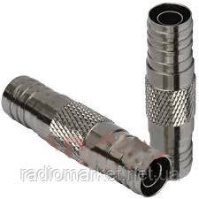 З'єднувач кабелю RG-6 обтискний, фото 1