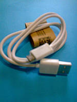 Мікро USB-кабель «USB S4» білий 100 см