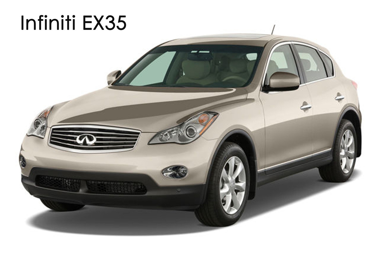 Infiniti EX35 — заміна лінз на біксенонові Hella 3R F1 3.0" дюйма