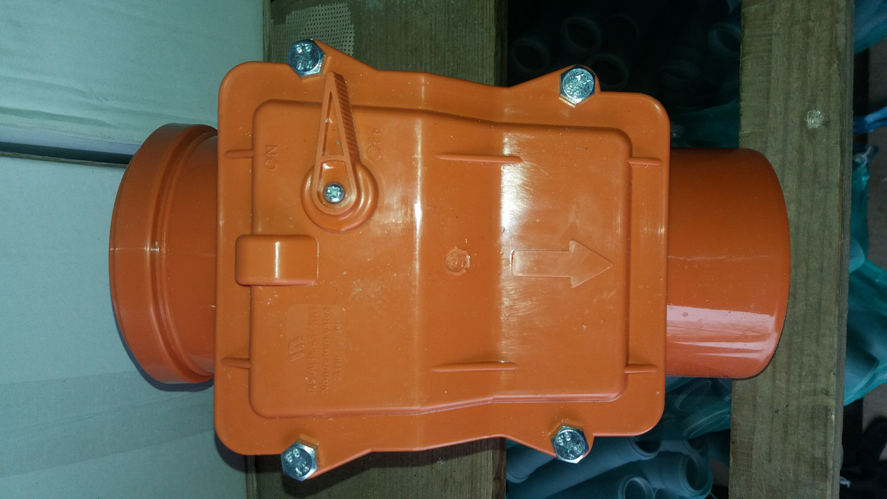 Клапан для канализации обратный д.110 (шт.) - Инстал пласт - фото 6 - id-p491497978