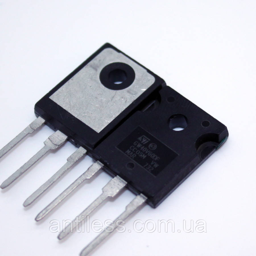 Транзистор IGBT STGW40V60DF GW40V60DF 40V60 TO-247