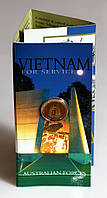 Монета Австралии 1 доллар 2003 г. Ветераны войны во Вьетнаме. В упаковке