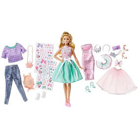 Ігровий набір лялька Барбі модниця з набором одягу — Barbie Glitter Coordinates Fashion Set