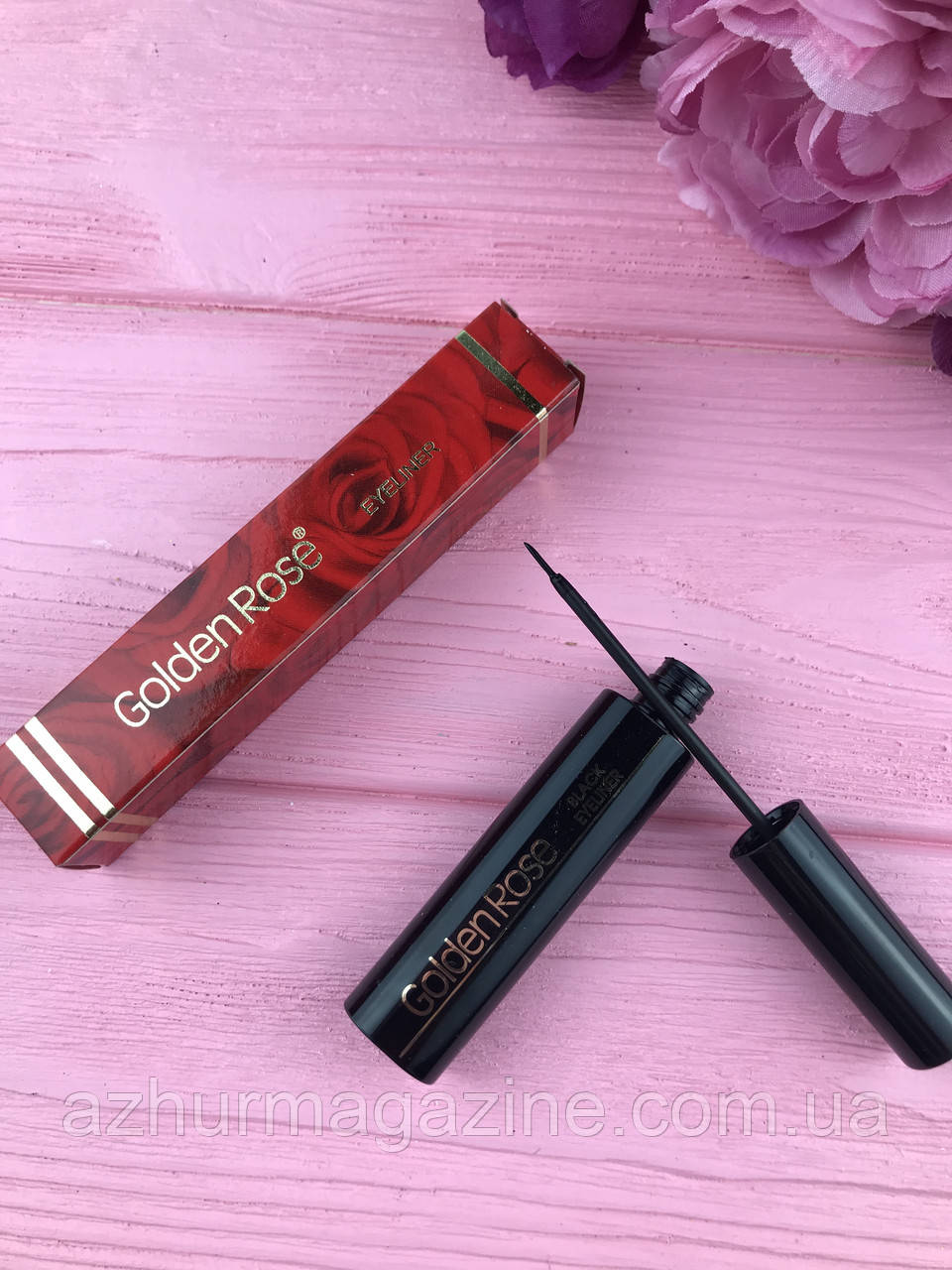 Підводка для очей Golden Rose Black Eyeliner