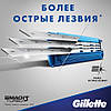 Gillette Mach3 Turbo 8 шт. в пакованні змінні касети для гоління, новий тип, оригінал, фото 7