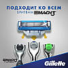 Gillette Mach3 Turbo 8 шт. в пакованні змінні касети для гоління, новий тип, оригінал, фото 5