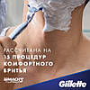 Gillette Mach3 Turbo 8 шт. в пакованні змінні касети для гоління, новий тип, оригінал, фото 4