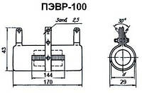 Резистор переменный ПЭВР100 1,5 кОм