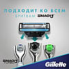 Gillette Mach3 4 шт. в пакованні змінні касети для гоління, новий тип, оригінал, фото 4