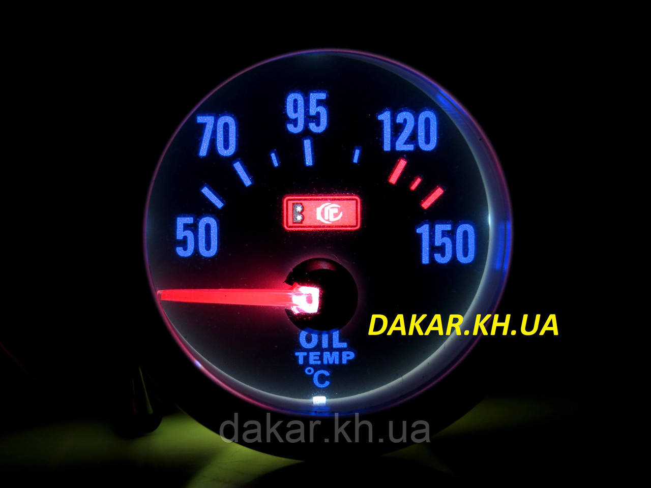 Тюнінговий автомобільний прилад Ket Gauge LED 7703-3 температура масла