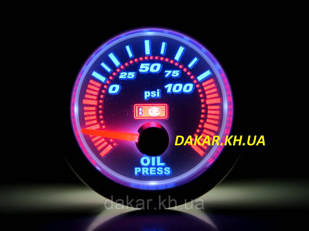 LED 7704-3 B Тюнинговый автомобильный прибор Ket Gauge давление масла - фото 1 - id-p30042114