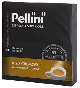 Кава мелена Pellini Espresso Superiore n.20 Cremoso Duo 500г