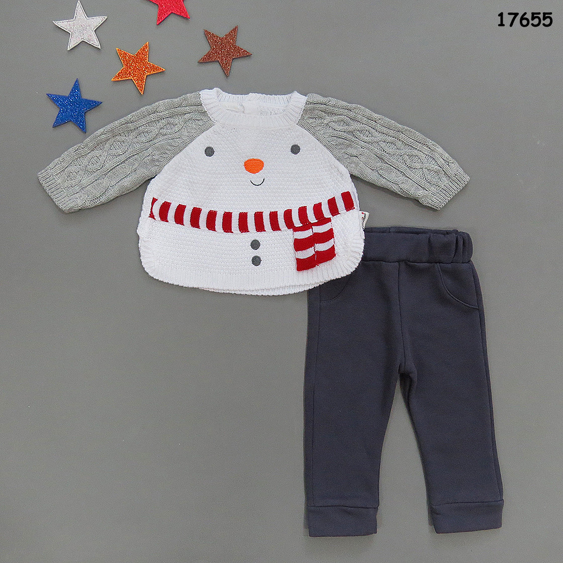 Костюм "Сніговик" для малюка. 68 см, фото 1