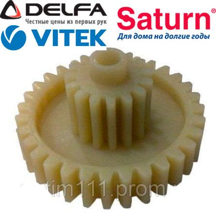Шестерня м'ясорубки Delfa / Saturn / Vitek d=74мм - запчастини до м'ясорубок Delfa