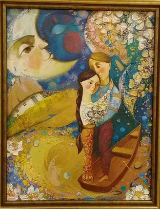 Картина «Кохання. Зірки під ногами» (2015) Оксана Збруцька, фото 2