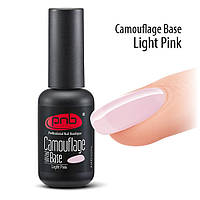 База для гель-лака камуфлирующая каучуковая PNB Camouflage Base Light Pink , 8 мл