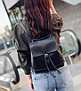 Рюкзак женский сумка трансформер Daily Woman Черный, фото 2