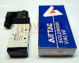 Розподільник 5/2 1/4" 4V31008AG 220V AC AirTAC, фото 3