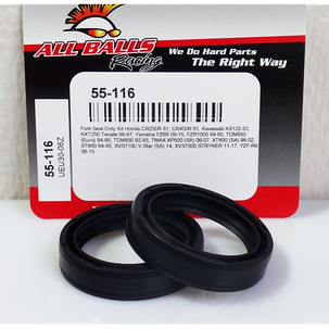 ALLBALLS 55-116 (41x53x10,5) Сальника вилки Yamaha XVS1300,FZ6R/YZF/YZF-R6/Yamaha XT600, фото 1