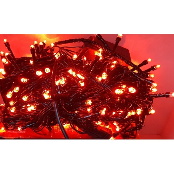 Гірлянда на 500 LED червона, фото 1