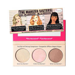 Палітра хайлайтерівThe Balm The Manizer Sisters